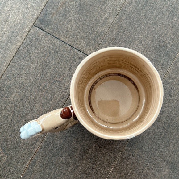 ENESCO Vintage Reindeer Handle Small Mug, Brick Chimney Christmas Holiday RARE - Picture 4 of 5